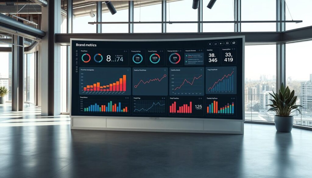 Brand metrics dashboard