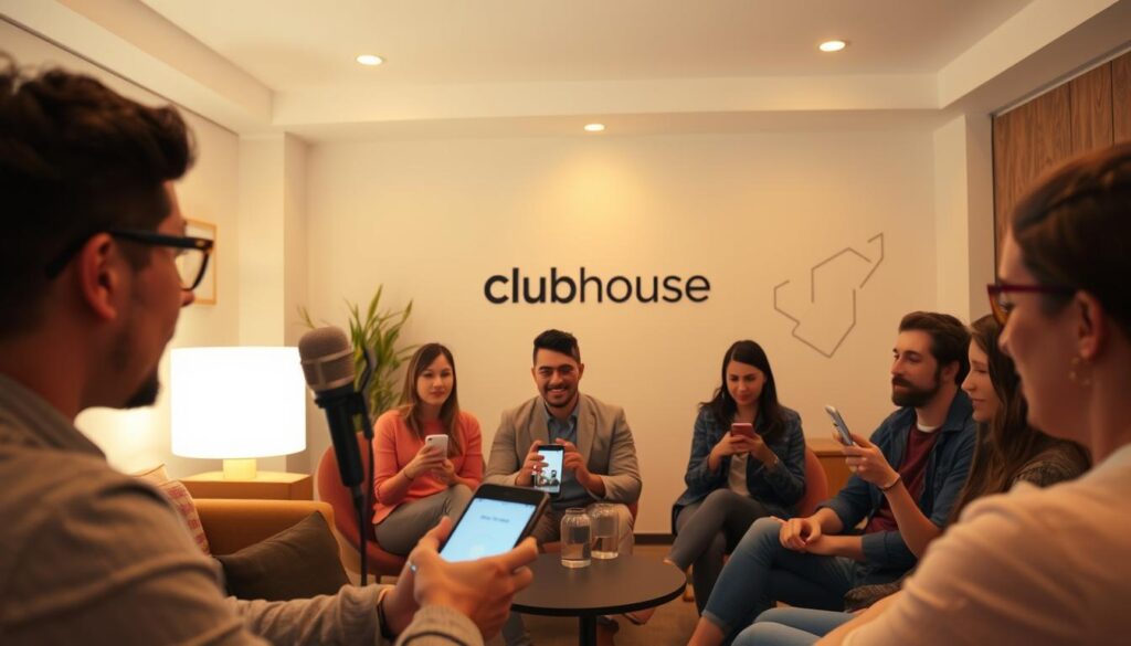 Criar conteúdo no Clubhouse