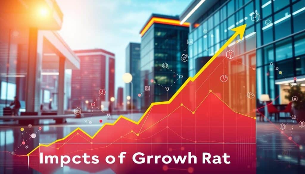 Impactos da Taxa de Crescimento