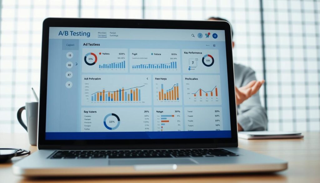 Teste A/B e Otimização de Anúncios