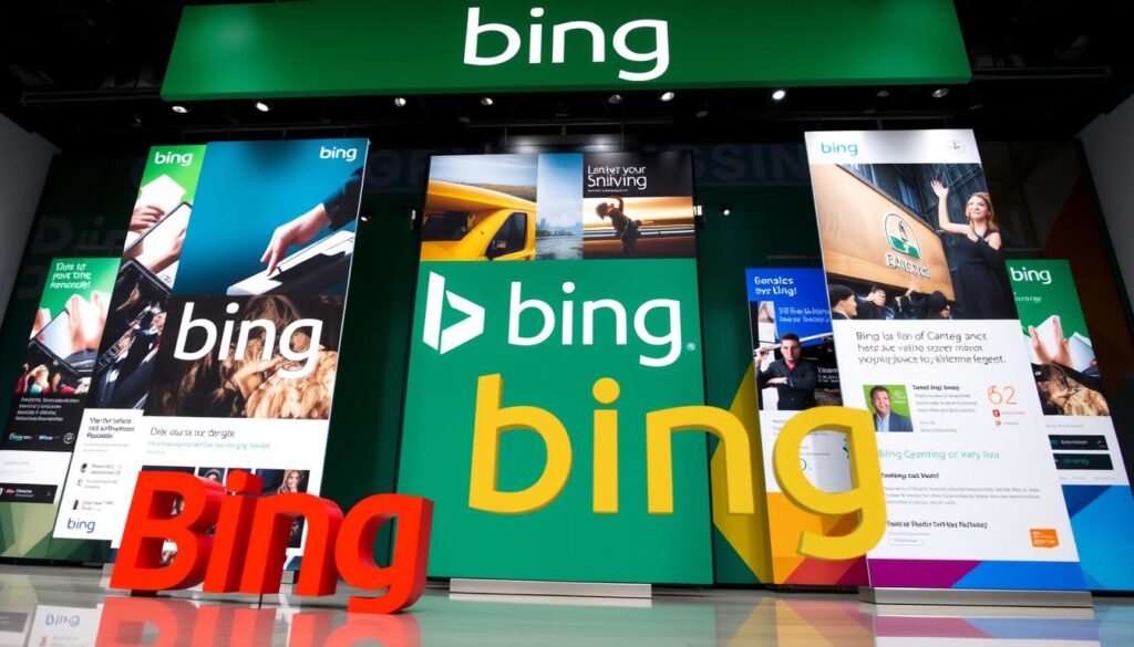 anúncios no Bing