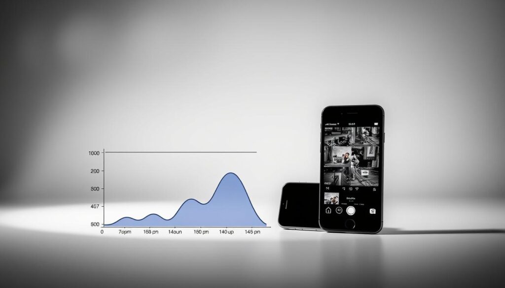 frequência de postagem e melhores horas para postar no Instagram