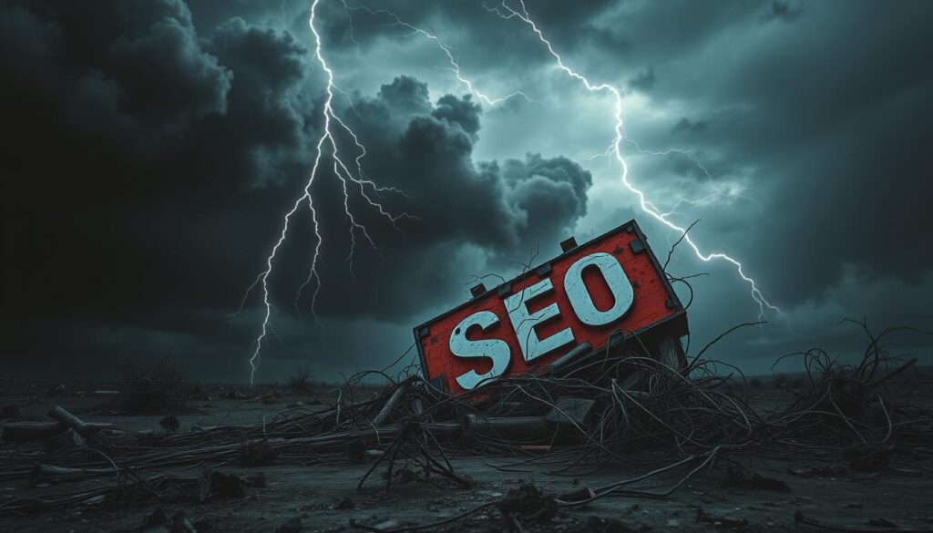 impacto do SEO negativo