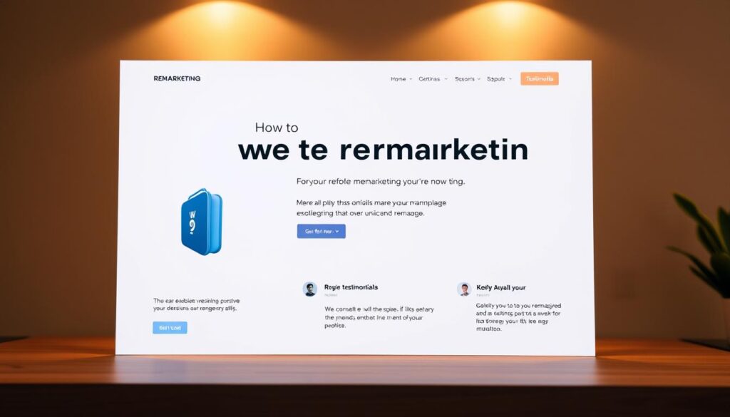 landing pages em remarketing