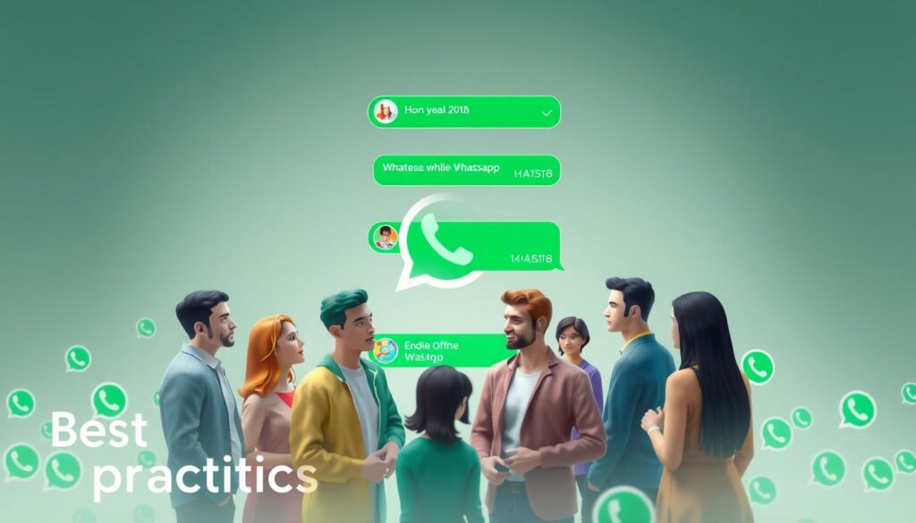 melhores práticas no WhatsApp