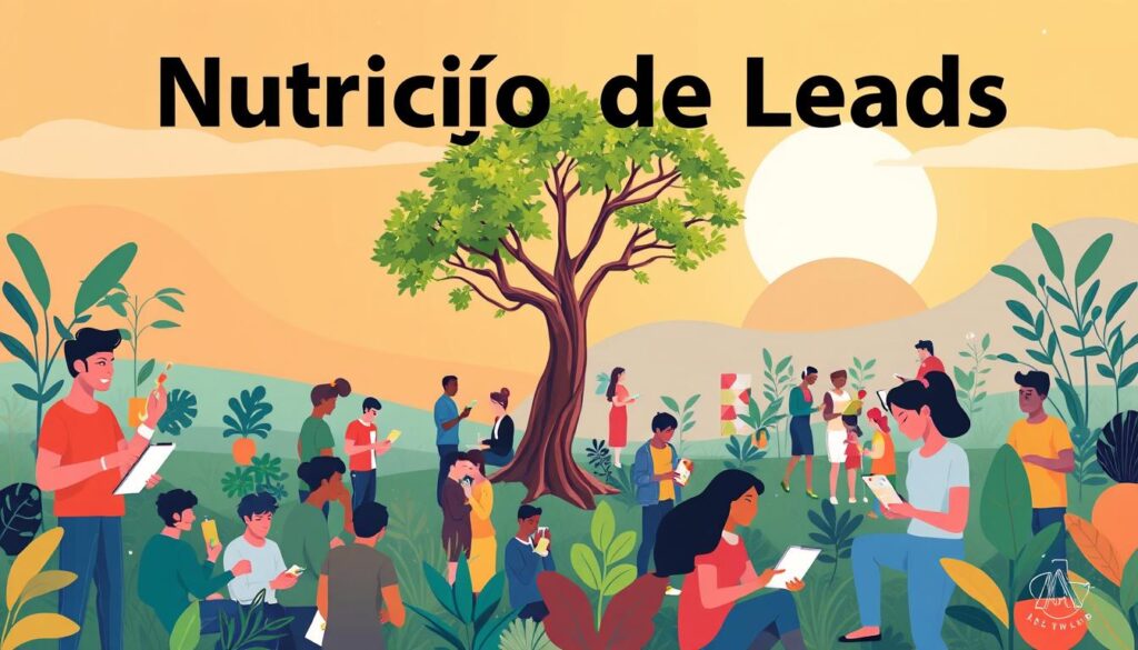 nutrição de leads