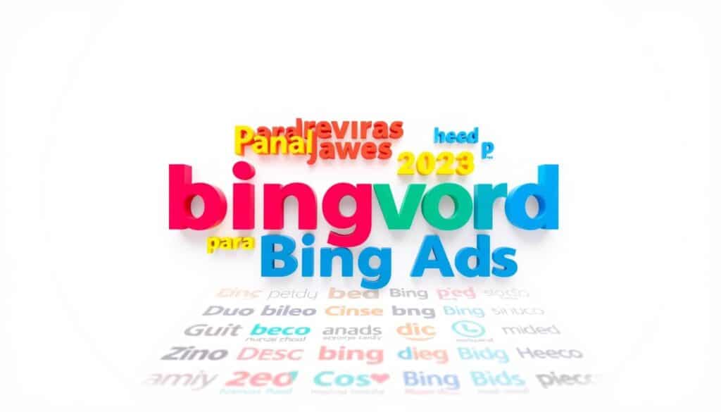 palavras-chave para Bing Ads