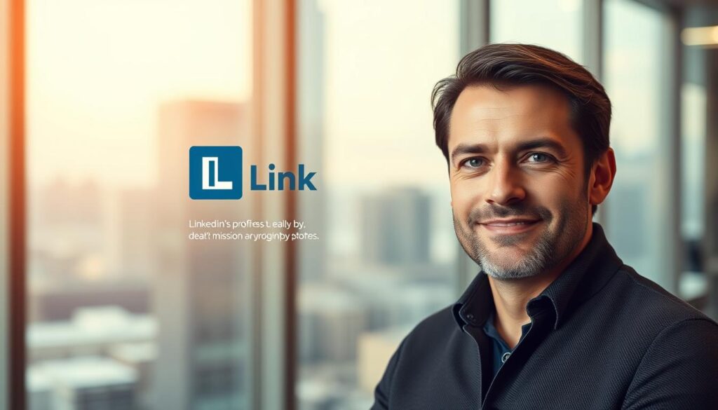 perfil empresarial no LinkedIn