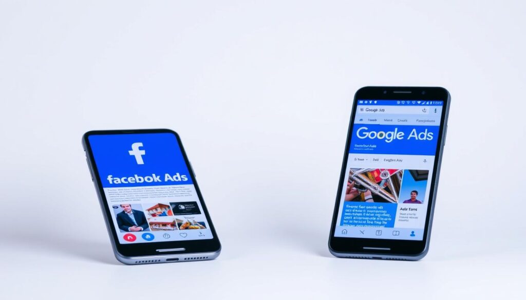 testes A/B no Facebook Ads e Google Ads