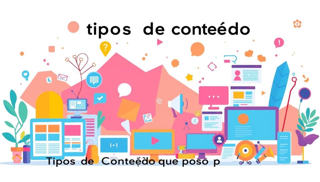 tipos de conteúdo