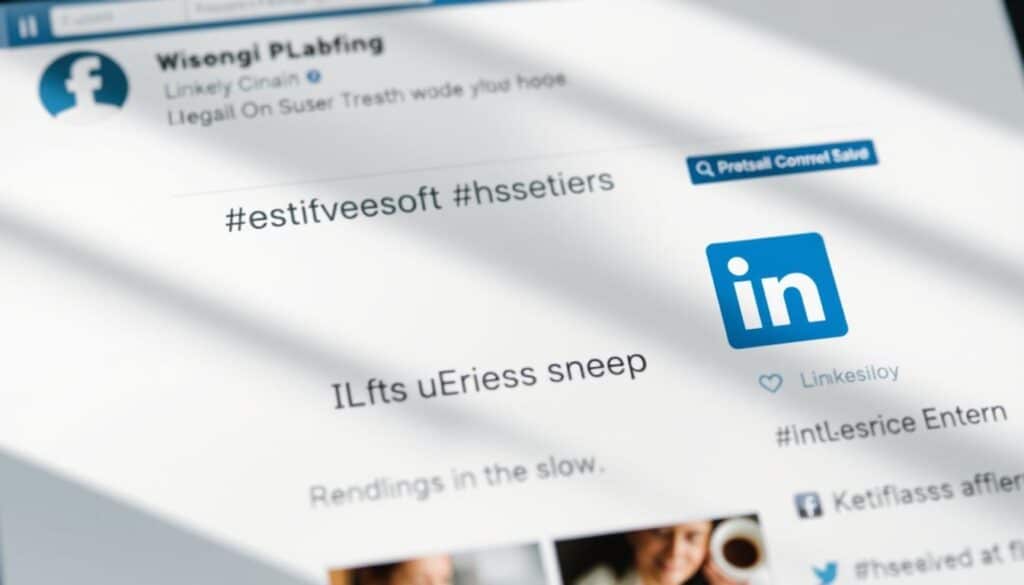 Hashtags no LinkedIn