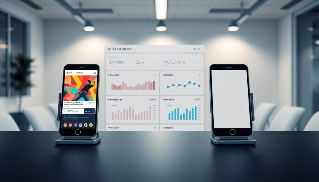 Testes A/B para Otimização de Anúncios