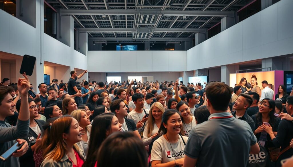 engajamento público no marketing de influência